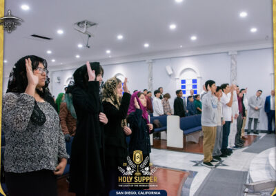 Baptisms and Bible Studies at San Diego Holy Supper